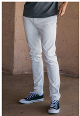 Heather White Axe Denit®Chino by Hiroshi Kato
