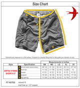Relwen Ghost Grey Airtex Hybrid Short - 6.5"