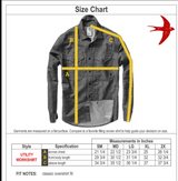Relwen Cloud Blue Sueded Pile Utility Workshirt