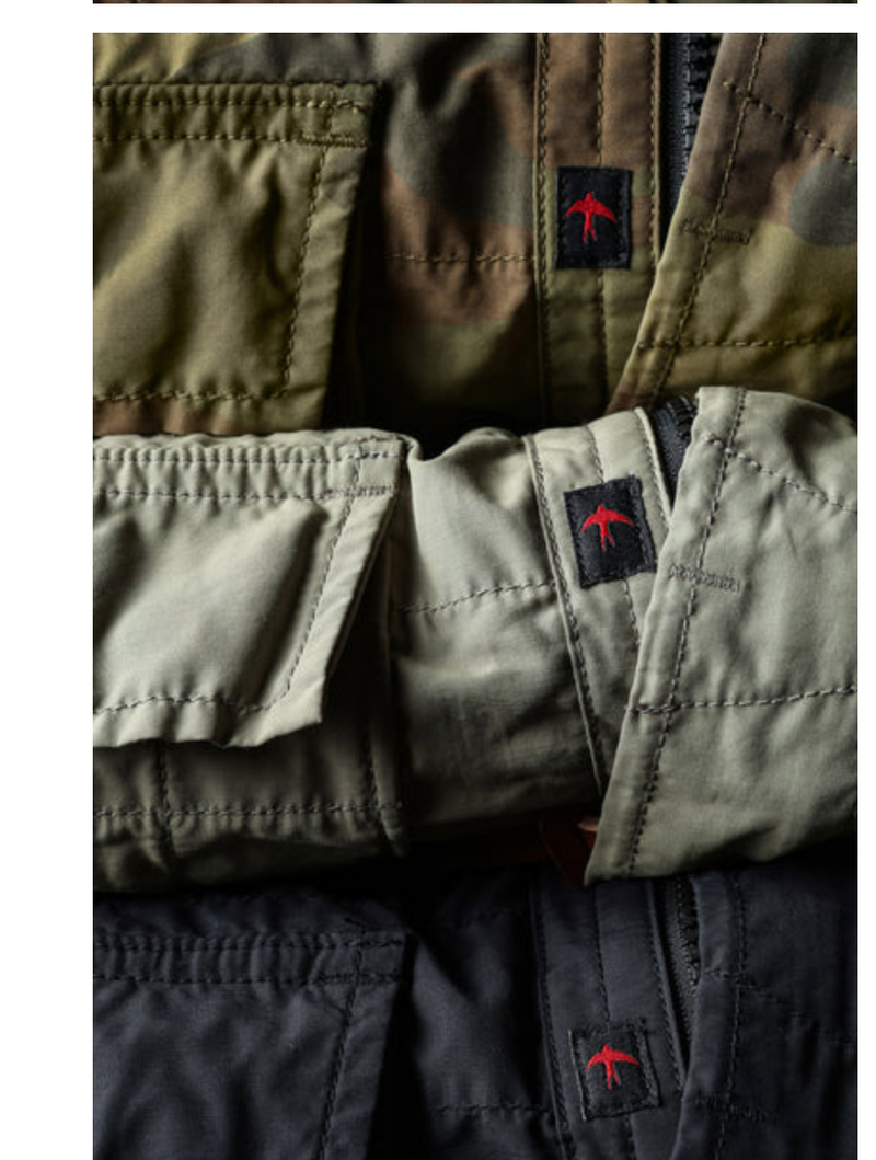 Midnight Sailcloth Tanker Jacket by Relwen