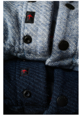 Lt Blue French Twill Hoodie by Relwen