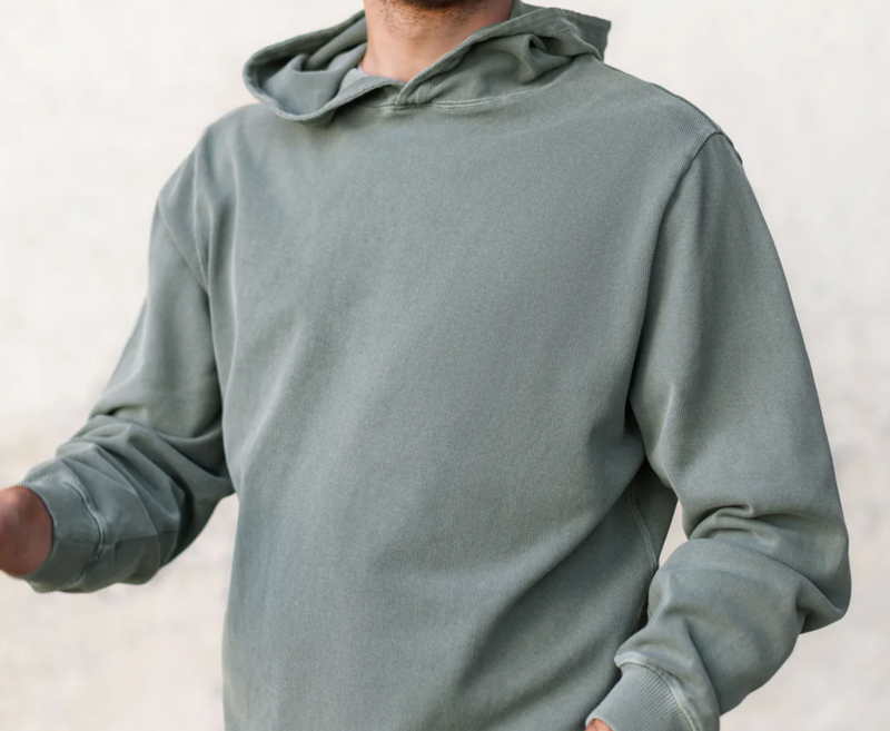 Alex Crane Jade "Caza" Organic Cotton Hoodie