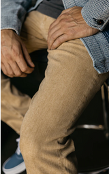 Pen Slim 10 oz 4-Way Stretch "Rustic Copper" Selvedge Denim by Hiroshi Kato