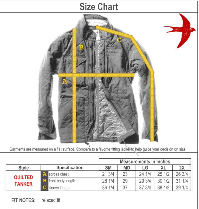 Navy Quilted Tanker Jacket by Relwen