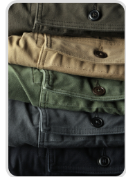 Dark Navy Military Supply Pant by Relwen