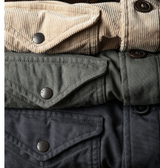 Forest Canvas Pile Lined Chore Coat by Relwen