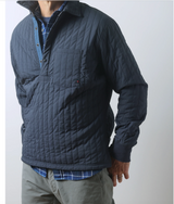 Navy Polo-Jack Popover Jacket by Relwen