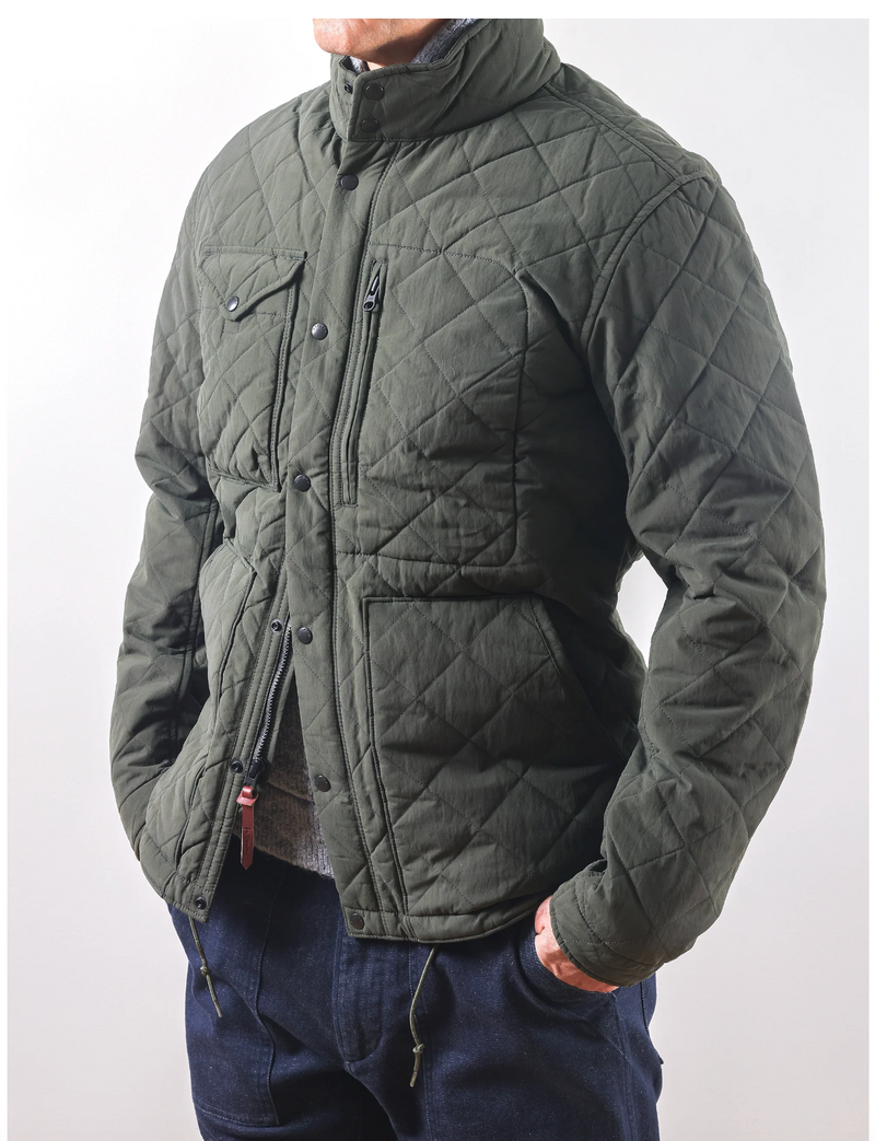 Barley Quilted Tanker by Relwen