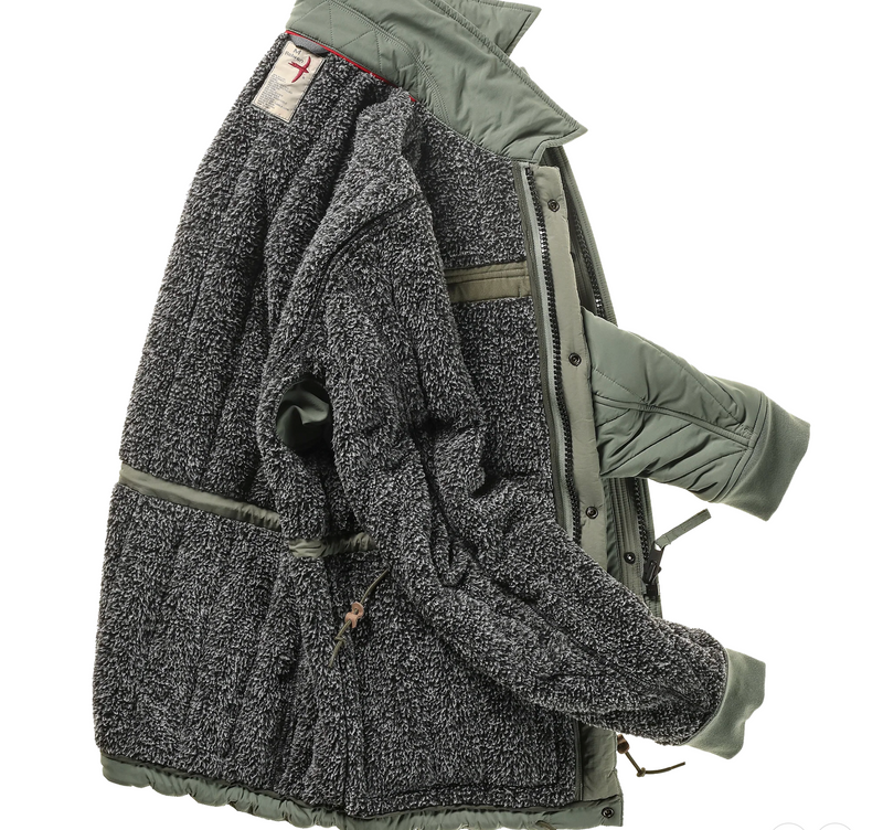 Relwen Muted Olive Thermal Field Coat