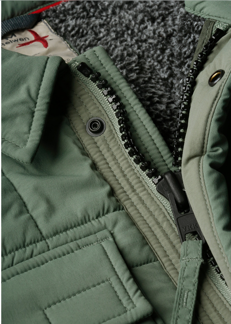 Relwen Muted Olive Thermal Field Coat