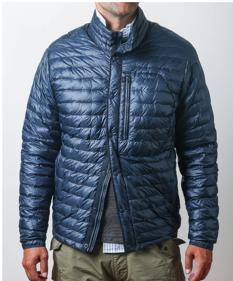 Black Featherweight Down Jacket by Relwen