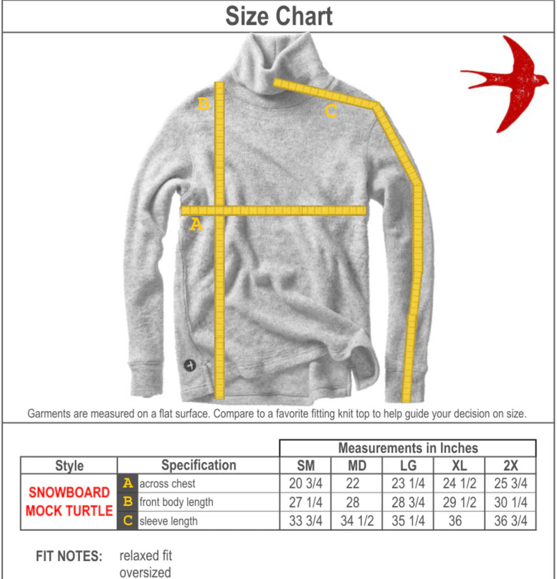 Navy Snowboard Mock Turtle by Relwen