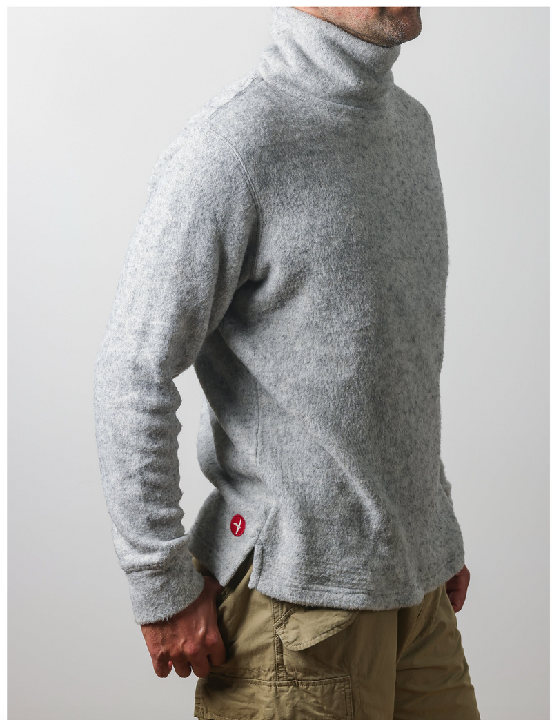 Navy Snowboard Mock Turtle by Relwen