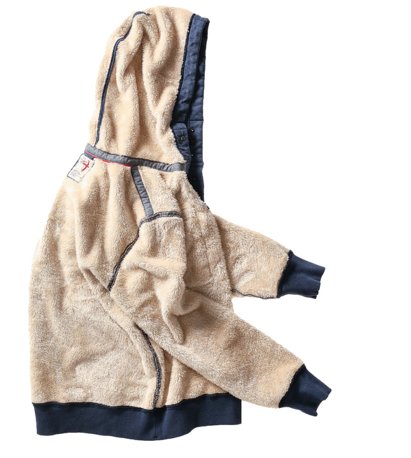 Navy Heather Superfleece Hoodie by Relwen