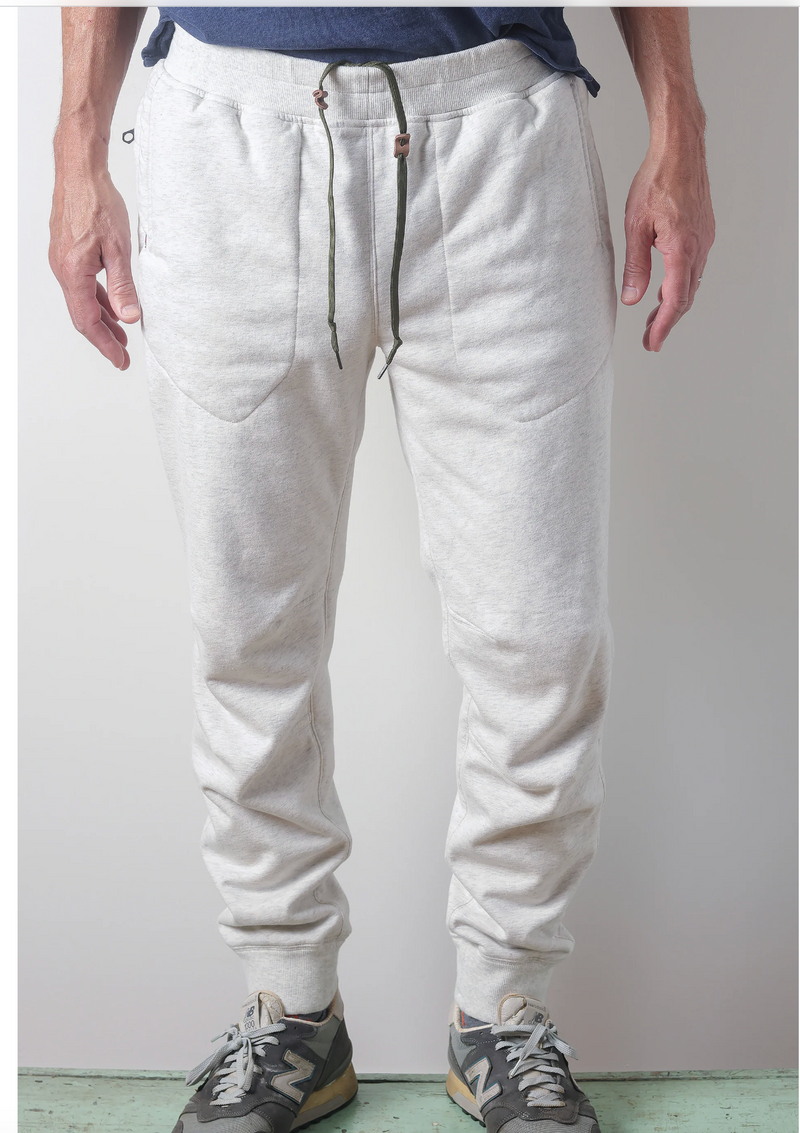 Dark Grey Heather Superfleece Track Pant by Relwen