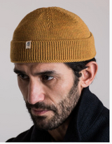 Blue Merino Wool Fisherman's Cap by 40Colori