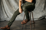 Hiroshi Kato Military Green Axe Denit® Chino