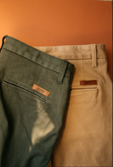 Hiroshi Kato Military Green Axe Denit® Chino