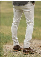 Heather White Axe Denit®Chino by Hiroshi Kato