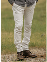 Heather White Axe Denit®Chino by Hiroshi Kato