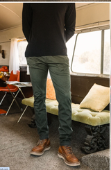 Hiroshi Kato Military Green Axe Denit® Chino
