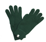 Forest Green Italian Merino Gloves by 40Colori Italy