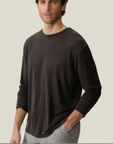 Alex Crane "Night" LS Linen Sun Tee