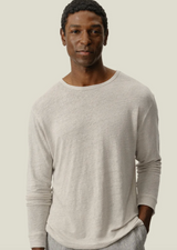 Alex Crane "Bone" L/S Linen Sun Tee