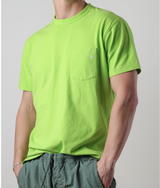 Tangerine Ringspun Pocket Tee by Relwen