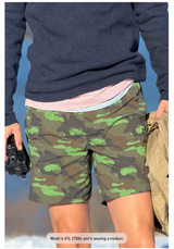 Brt Navy Airtex Hybrid Short 6.5" by Relwen