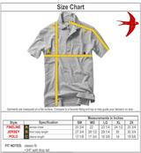 Stone / White Fineline Jersey Polo by Relwen