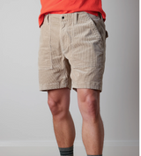 Buff Khaki Cord Supply Short by Relwen - 7.5"