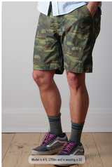 Camo Olive Superfly Supply Short -9"