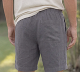 The "Slate" Bo French Linen Short by Alex Crane
