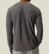 Alex Crane L/S "Slate" Crepe Tee