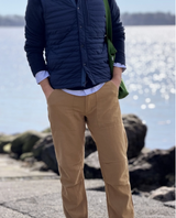 Biscuit Cotton / Linen Supply Pant by Relwen