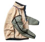 Relwen Black Fade Quilted Superfleece Popover
