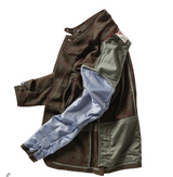 Relwen Loden / Rust District Plaid Heritage Trap Blazer