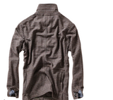 Relwen Brown/ Blue Check Heritage Trap Blazer