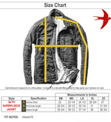 Relwen Dark Orange Quilted Superfleece Jacket