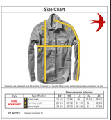 Relwen Moss Cord Workshirt