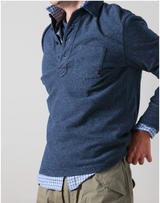 Relwen Brt Loden Heather Mariner Polo