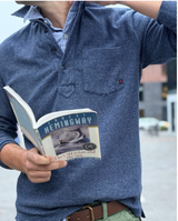 Relwen Brt Loden Heather Mariner Polo