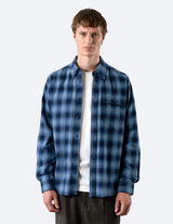 Far Afield Lt Brown "Larry" Brushed Flannel Shirt