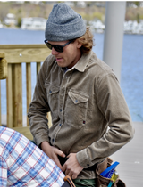 Relwen Moss Cord Workshirt