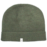 Dark Olive Italian Merino Fisherman's Beanie by 40 Colori Italy