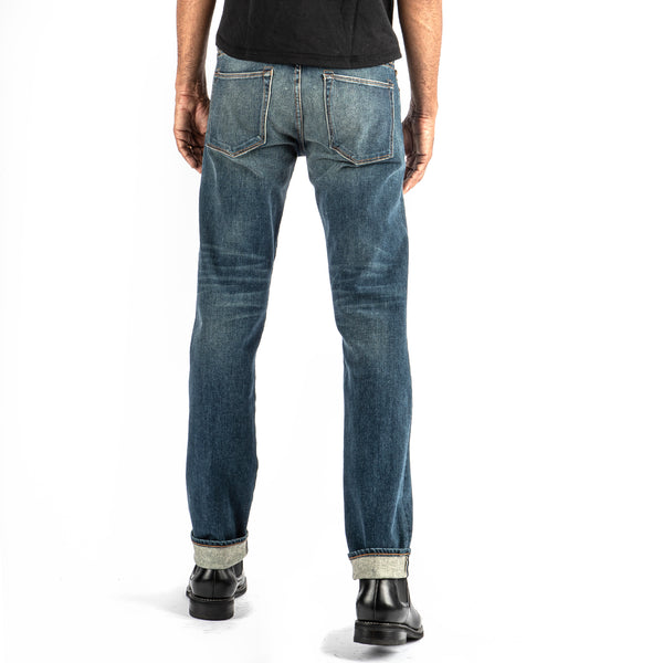 Pen Slim "Rain" 10.5 oz Stretch Selvedge Jean by Hiroshi Kato