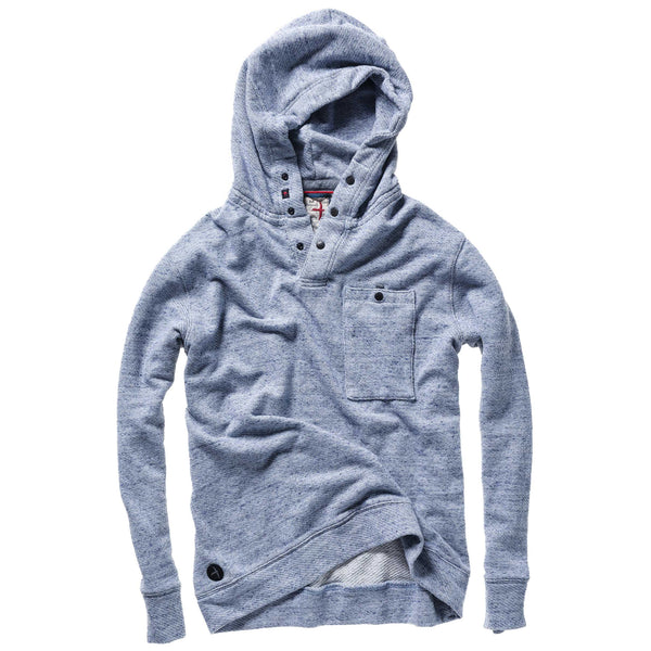 Lt Blue French Twill Hoodie by Relwen