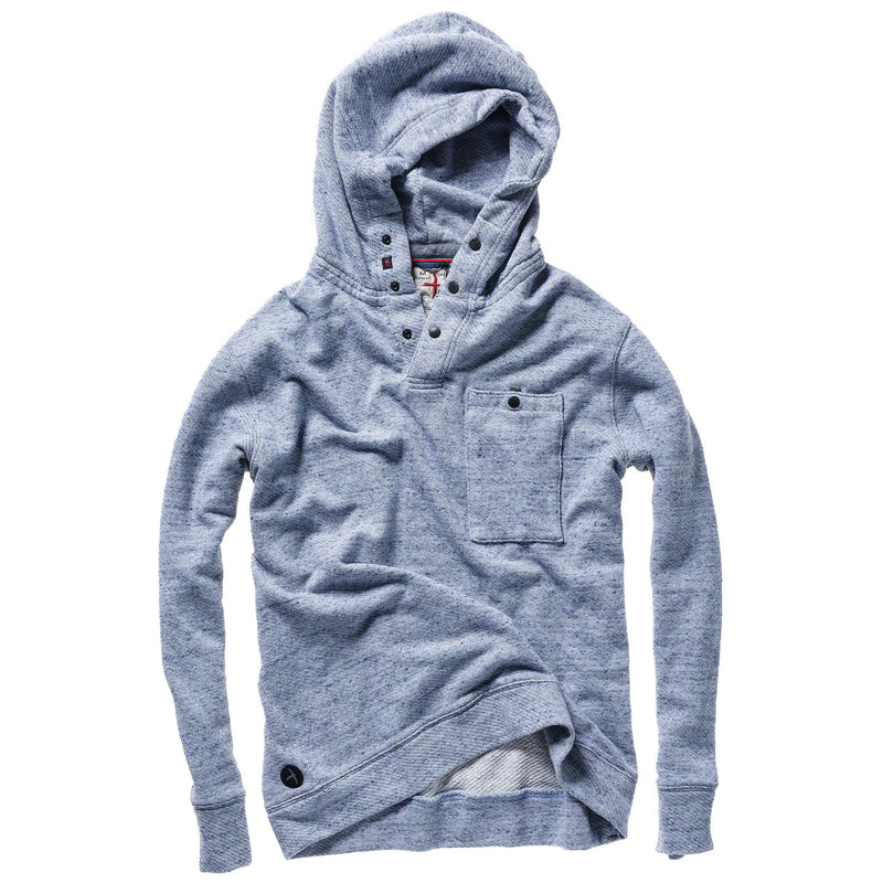 Lt Blue French Twill Hoodie by Relwen