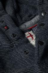 Navy French Twill Hoodie by Relwen